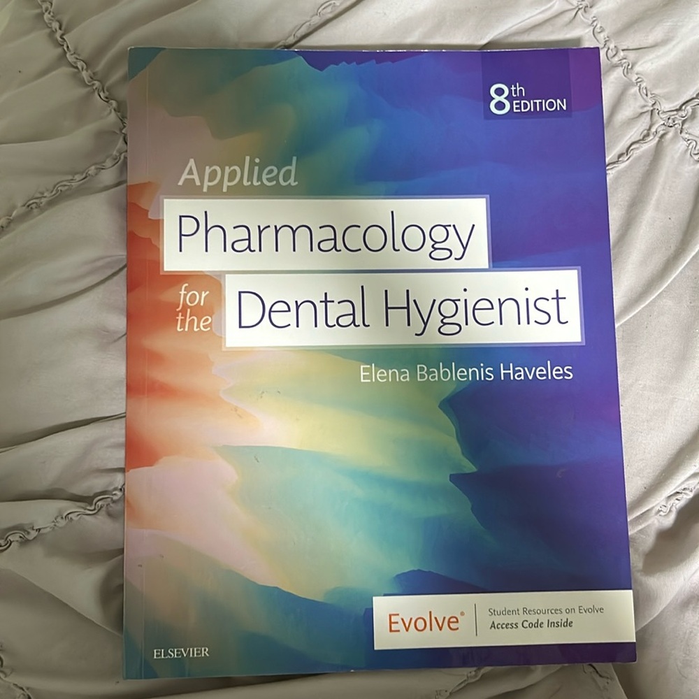 ISBN 9780323595391 Applied Pharmacology for the Dental Hygienist 8th edition